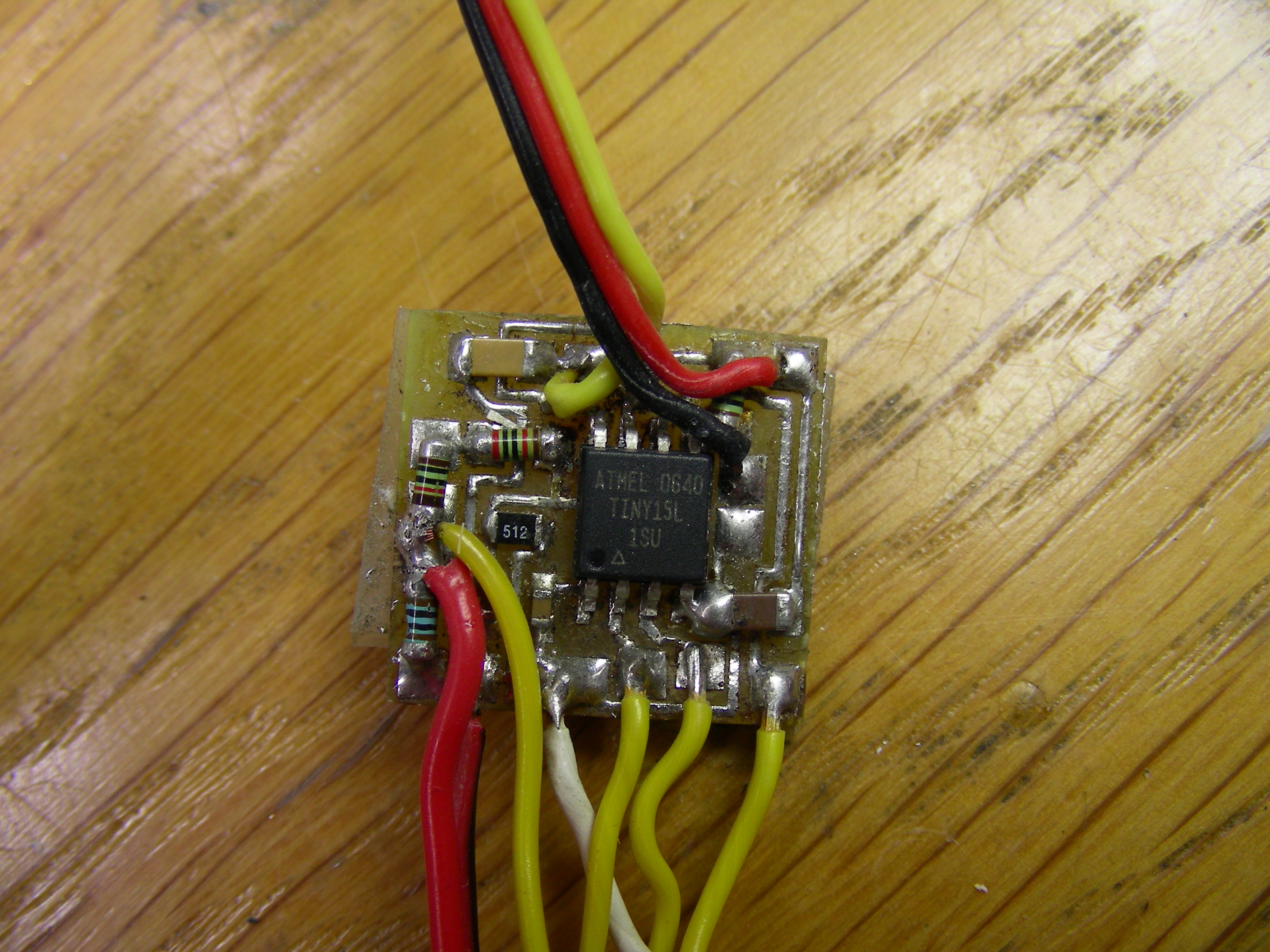 das wirklich winzigkleine Beleuchtungsmodul